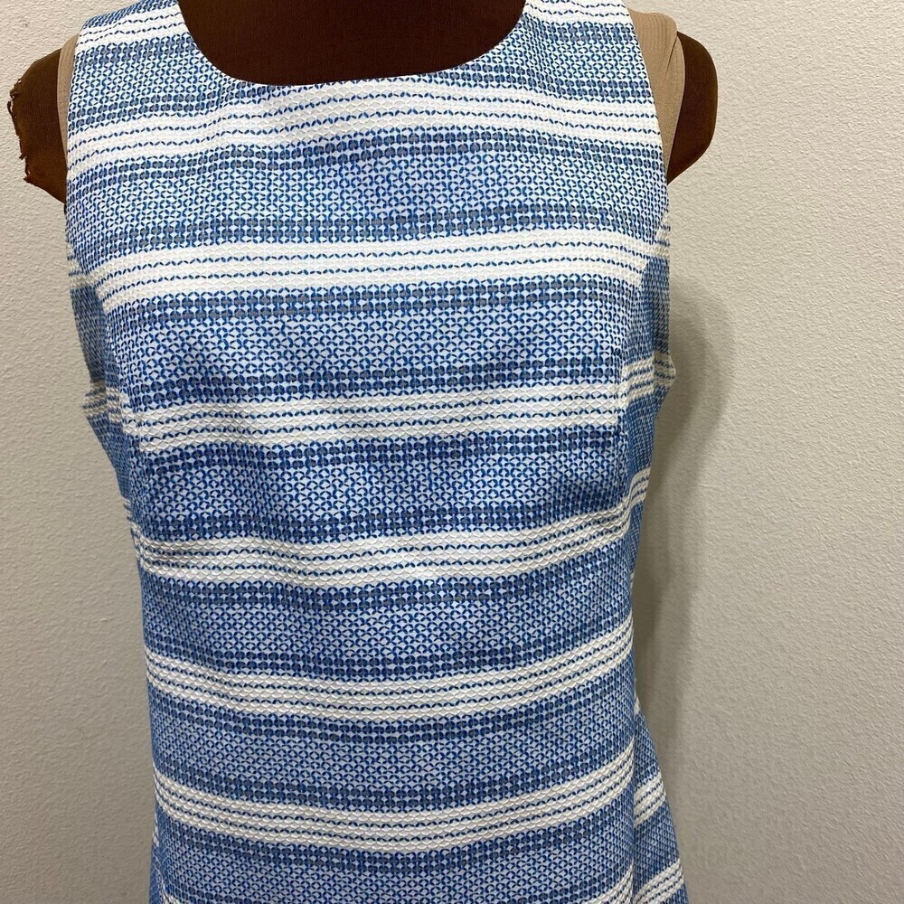 Tommy Hilfiger Women's Stitch Stripe Shift Dress Size 10 - Picture 2 of 8